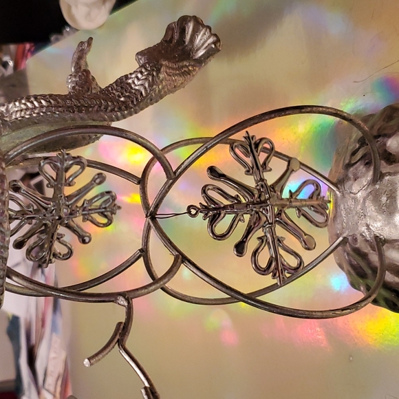 12 inches tall metal snowman candle holder - Picture 6 of 6